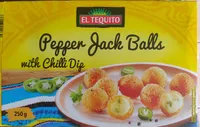 El Tequito Pepper Jack Balls with Chilli Dip