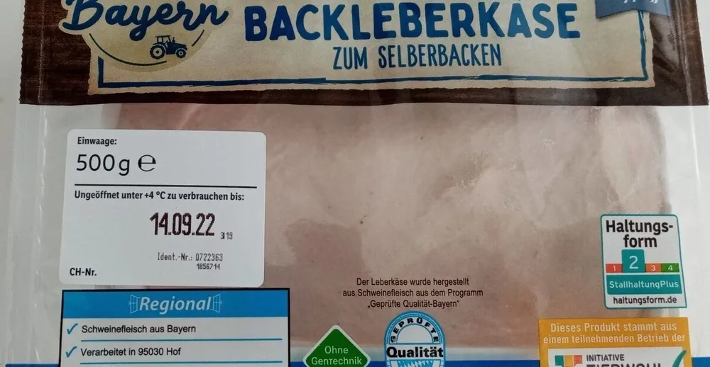 Backleberkäse zum selberbacken