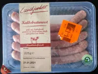 Lidl Landjunker Kalbsbratwurst