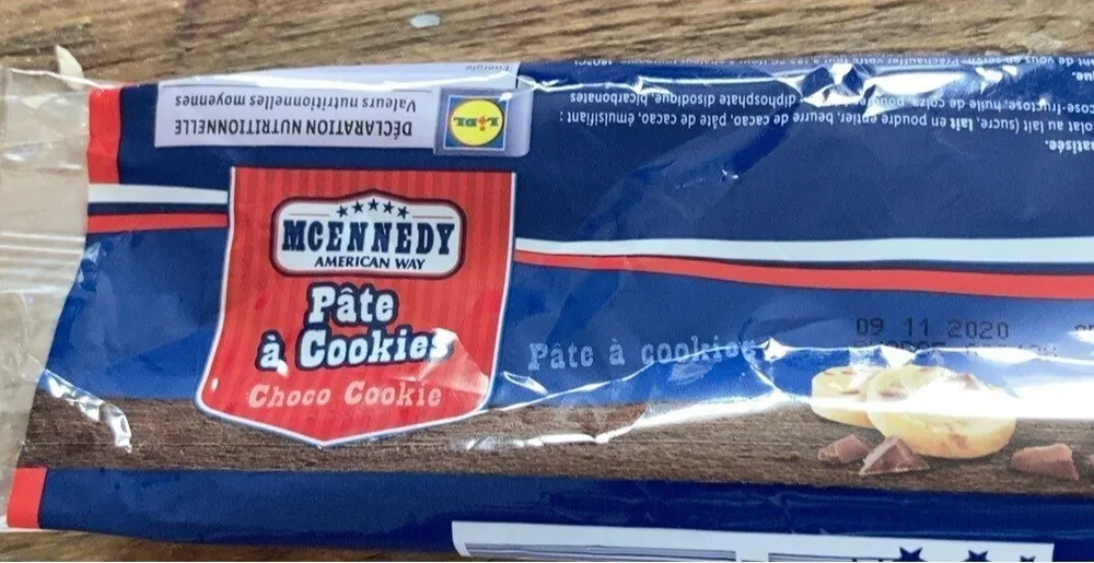 Pate a cookies
