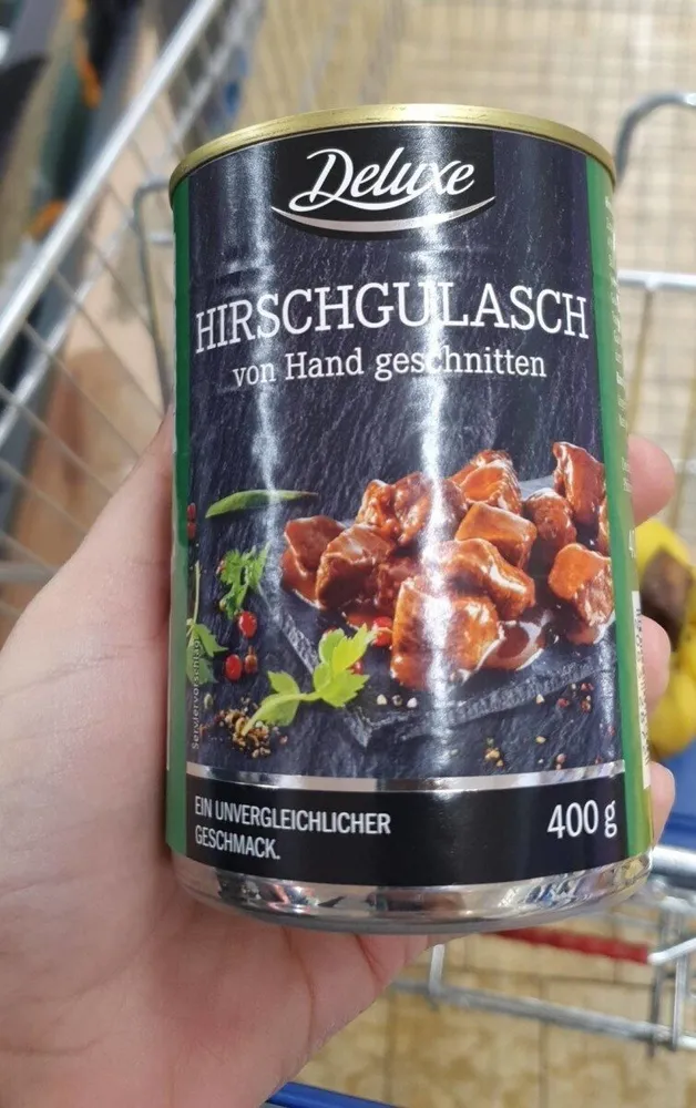 Hirschgulasch