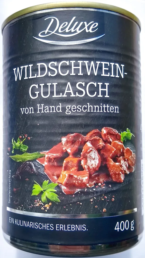 Wildschweingulasch