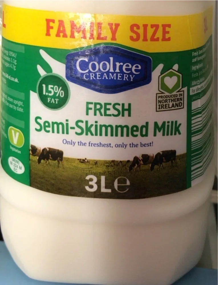 Fresh Semi-Skinmed Milk