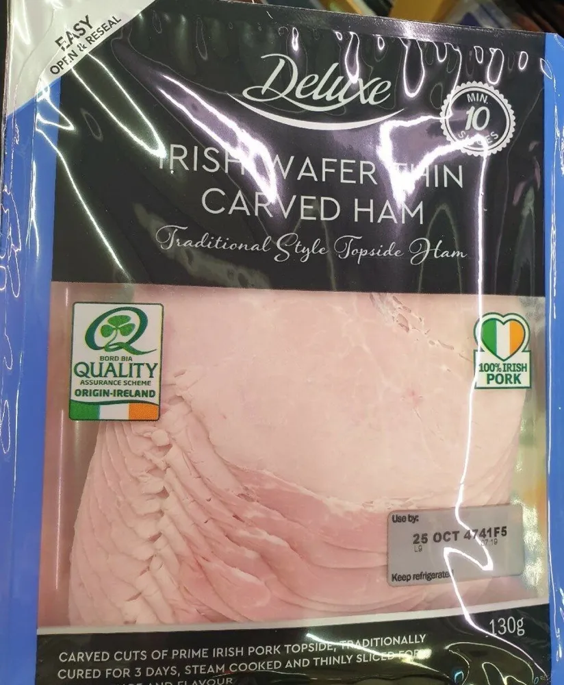 Irish Wafer Thin Carved Ham