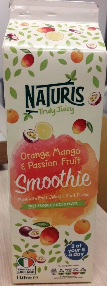 Orange mango & passion fruit Smoothie