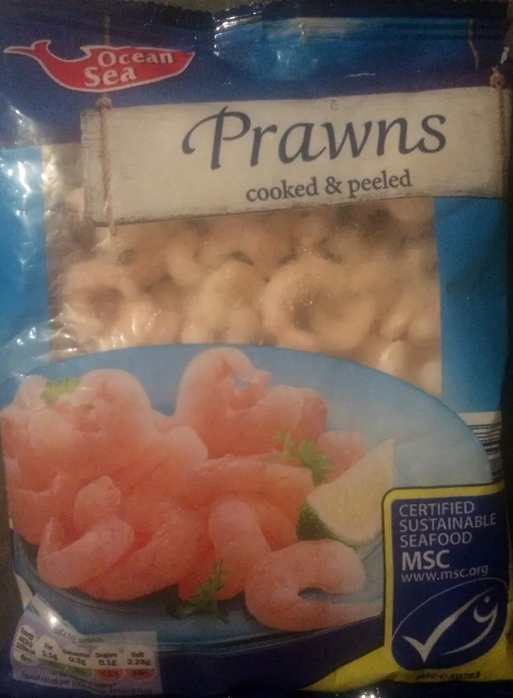 Prawns - cooked & peeled