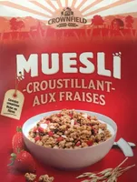 Muesli croustillant aux fraises