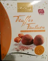 Truffes fantaisie aux éclats de caramel Dupont d'Isigny
