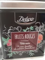 Thé noir fraise, feuilles de mûrier, framboise
