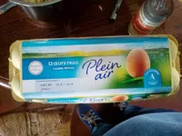12 oeufs frais