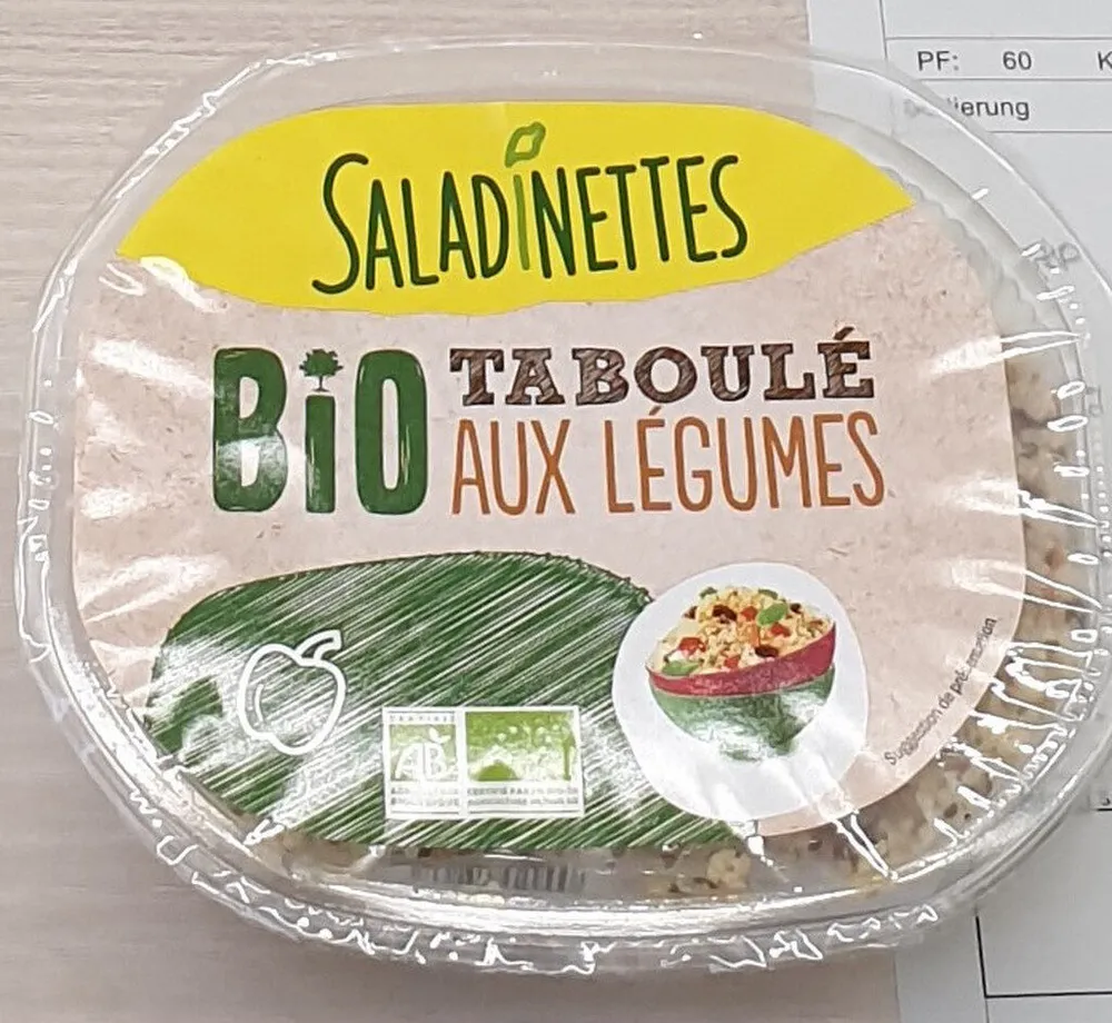 Taboulé bio aux légumes