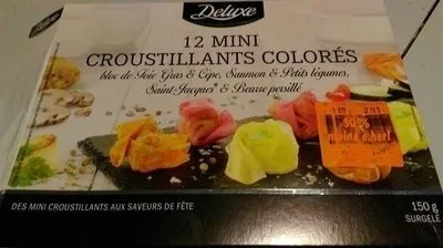 12 mini croustillants colorés