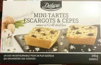 Mini Tarte Escargots & Cépes