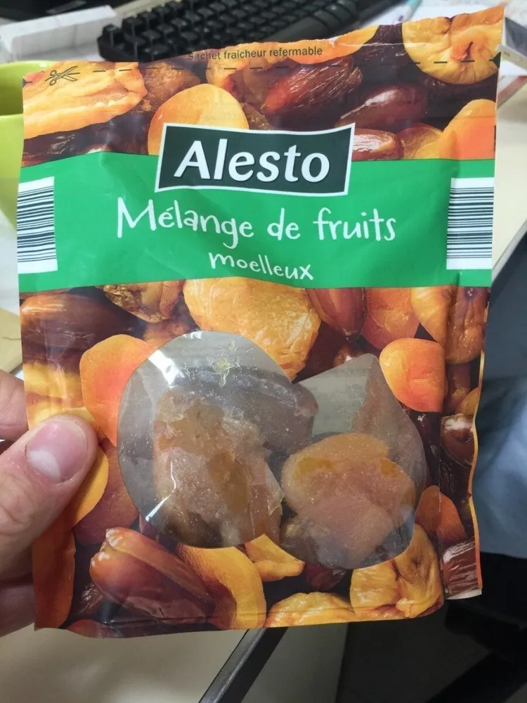 Mélange fruits moelleux