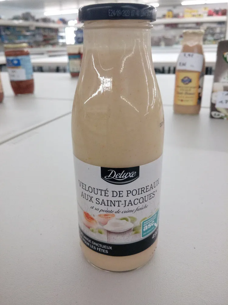 Velouté poireaux St Jacques