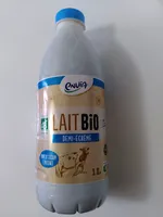 Lait bio demi-écrémé