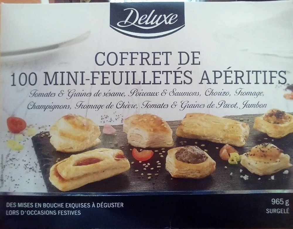 100 Mini-Feuilletés Apéritif