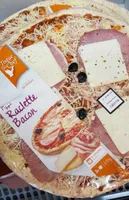 Pizza raclette bacon