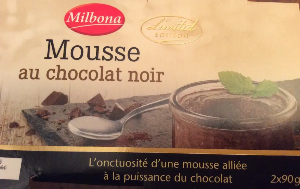 Mousse au chocolat noir