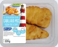 Filets de cabillaud Fish&Chips