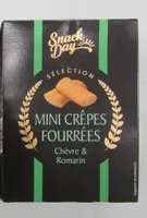 Mini Crêpes fourrées chèvre romarin