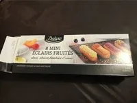 Mini eclairs fruites