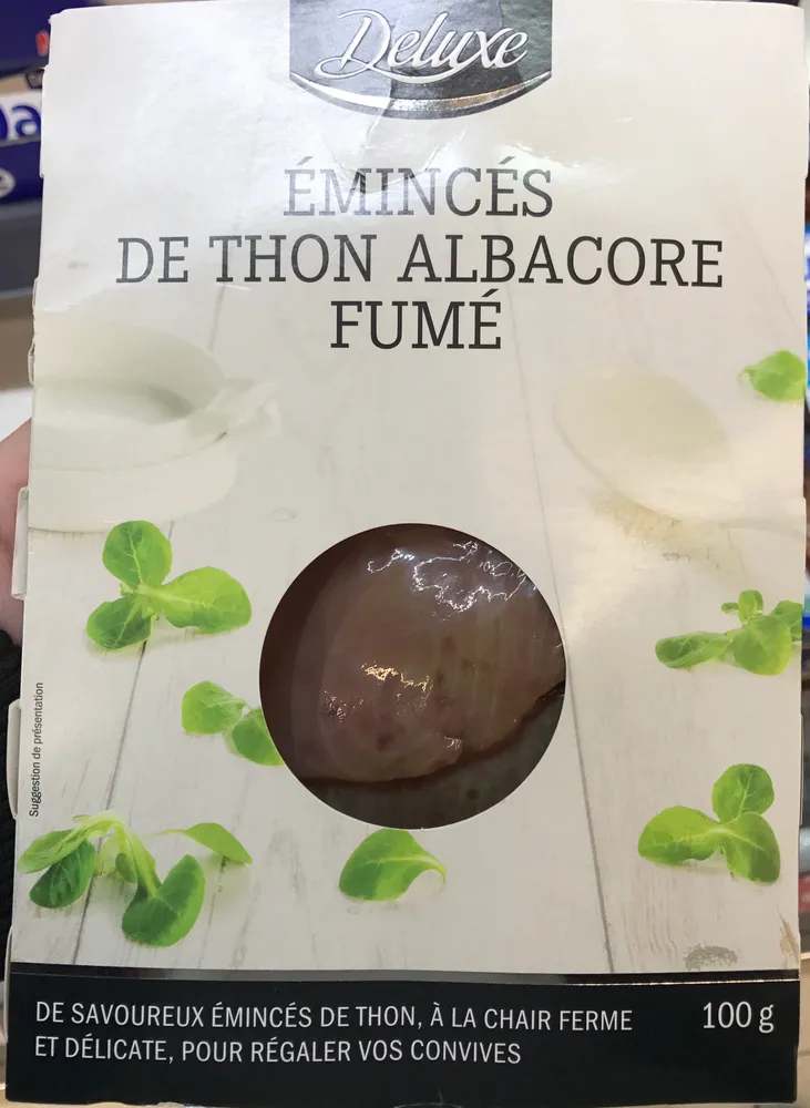 Emincés de Thon Albacore Fumé