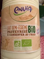 Lait demi-écrémé pasteurisé