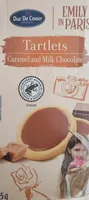 Tartlets Caramel and Milk Chocolate