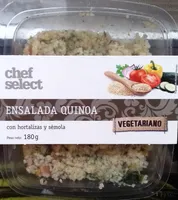 Ensalada quinoa con hortalizas y sémola