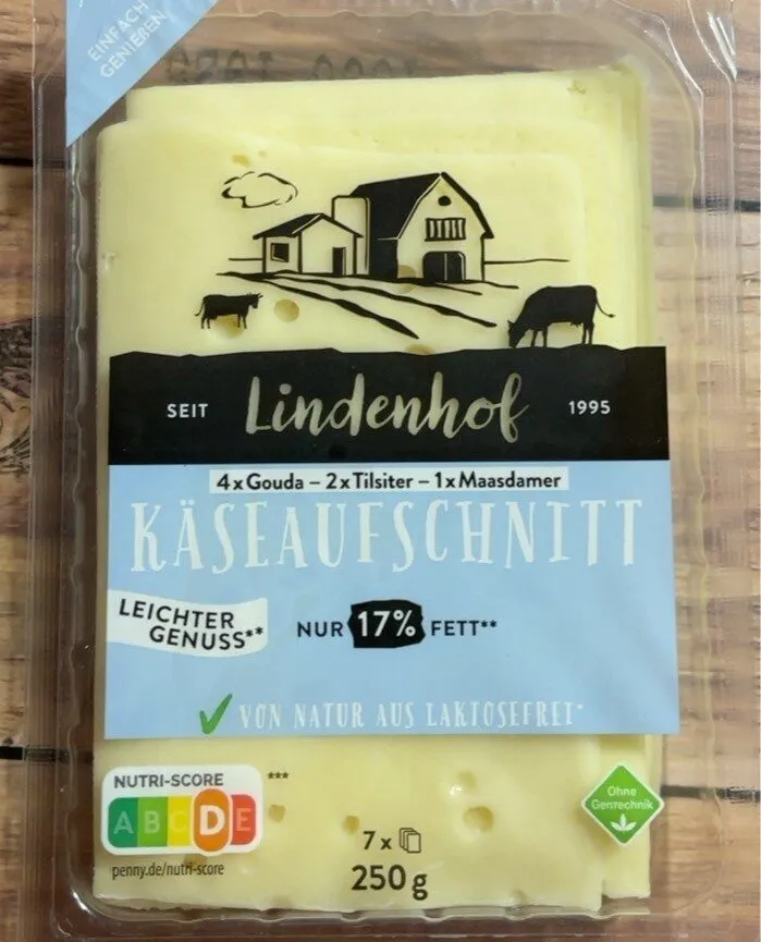 Käse Aufschnitt leichter Genuss