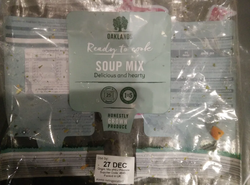 Ready to cook soup mix