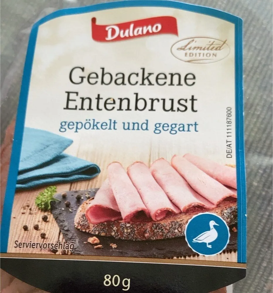 Gebackene entenbrust