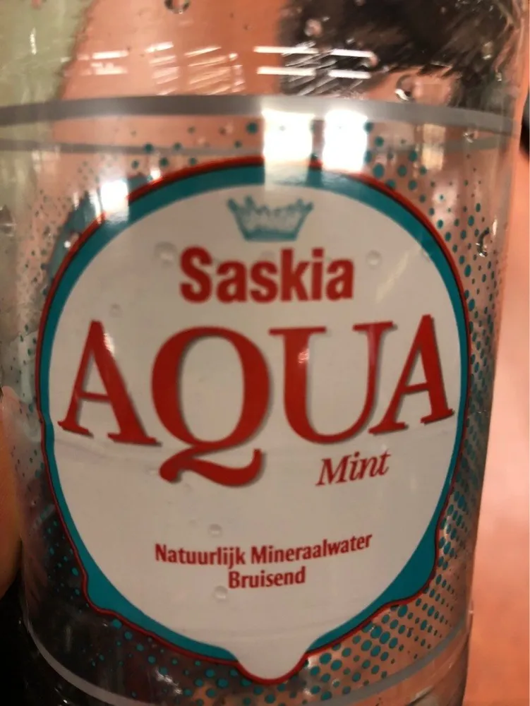 Eau gazeuse aromatisee menthe