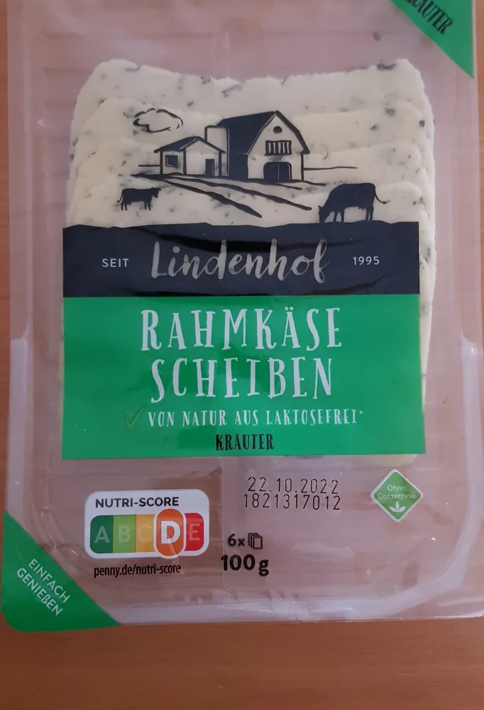 Rahmkäse Scheiben