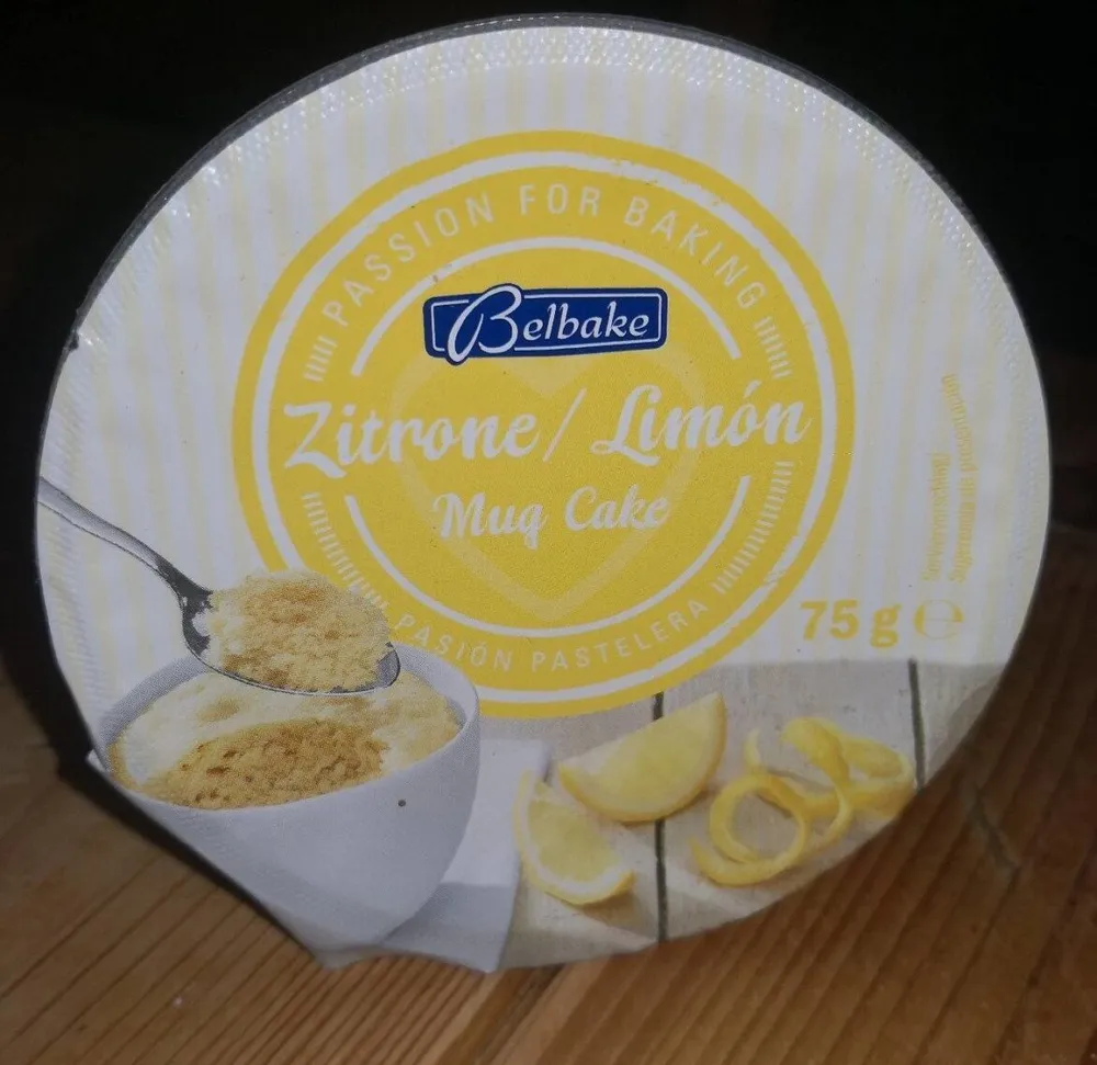 Mug cake limón