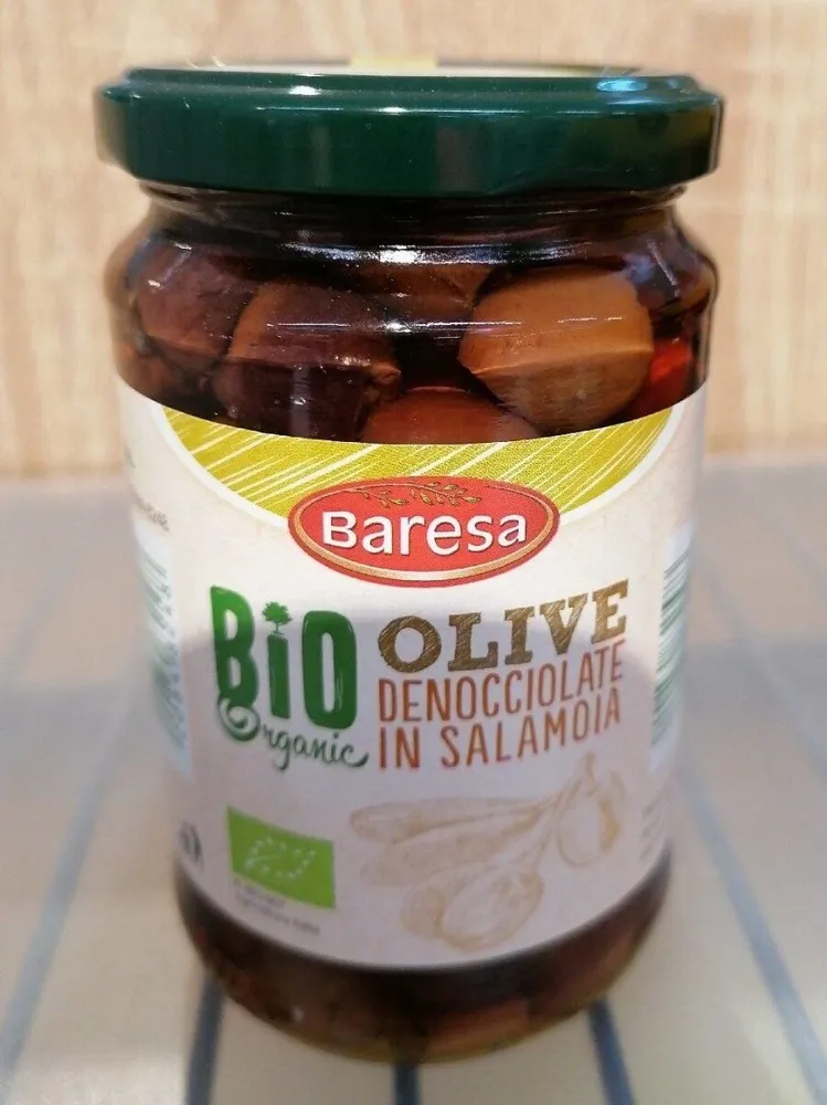Olive denocciolate in salamoia