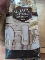 grissini integrali con sesamo