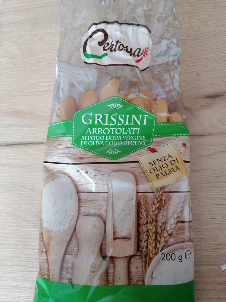 grissini all'olio extra vergine di oliva