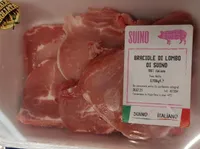 Braciole di lombo di suino