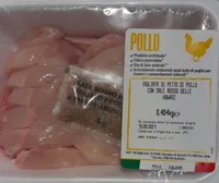 Tagliata di petto di pollo con sale rosso