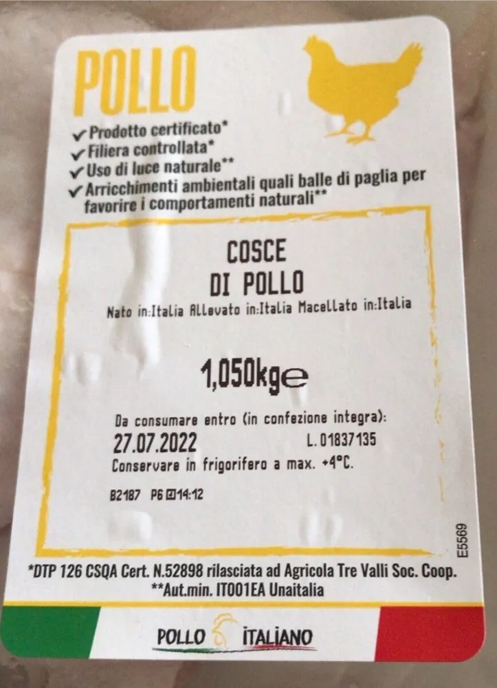 Cosce di pollo