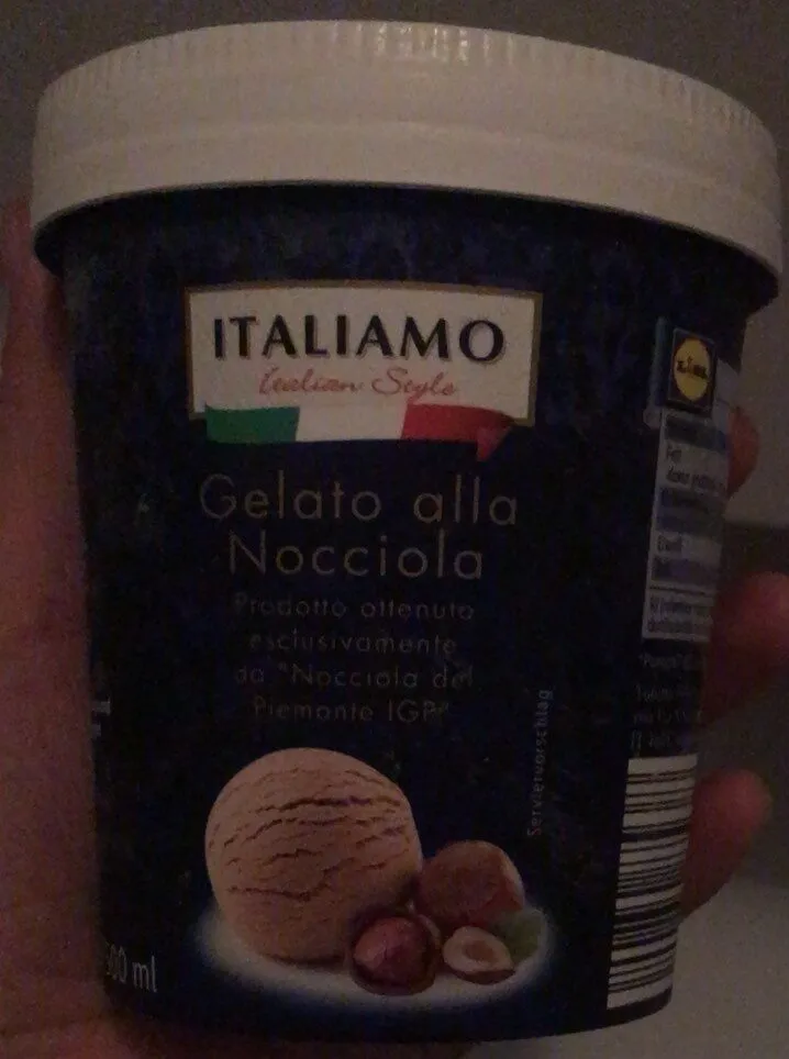 Gelato alla nocciola