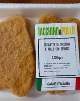 Cotoletta con spinaci