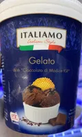 Helado de chocolate