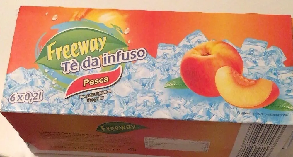 Tè da infuso pesca