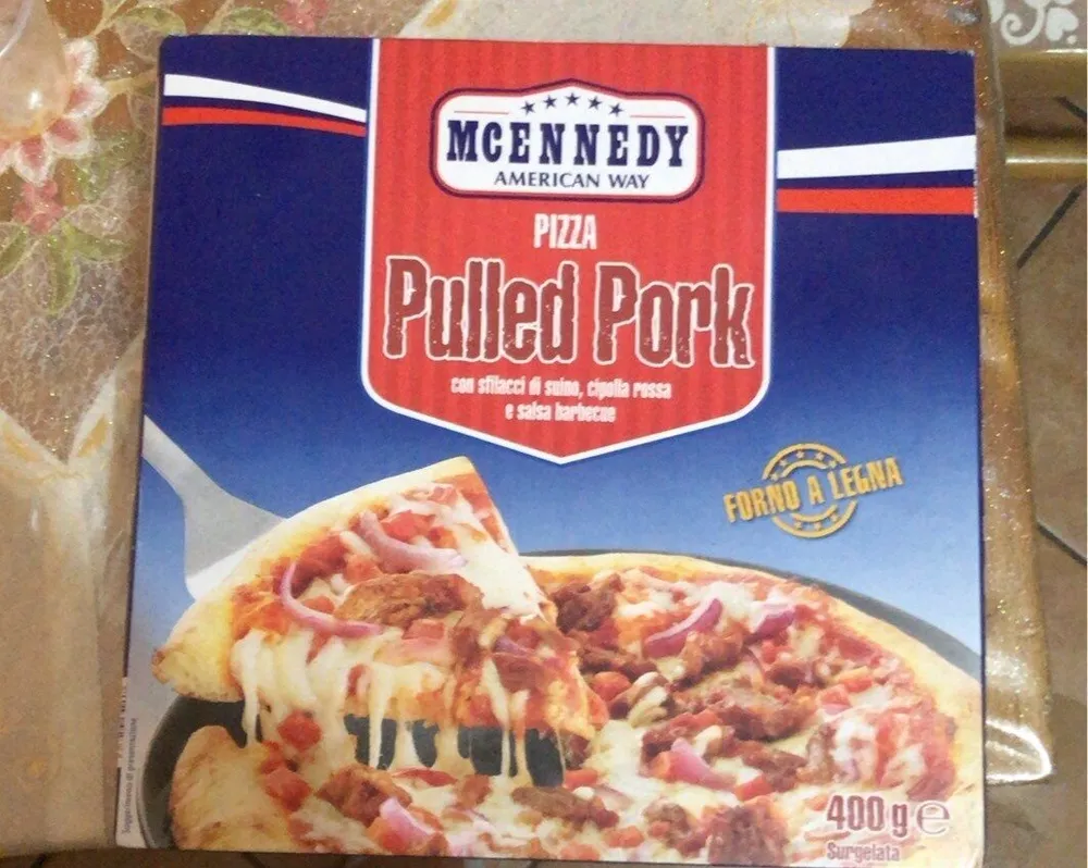 Pizza pulled pork