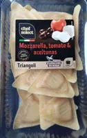 Triangoli Mozzarella, tomate & aceitunas