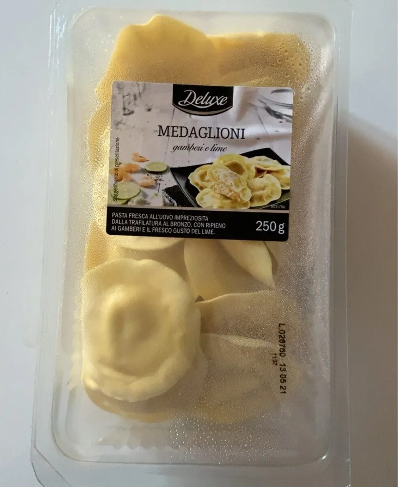 Medaglioni gamberi e lime