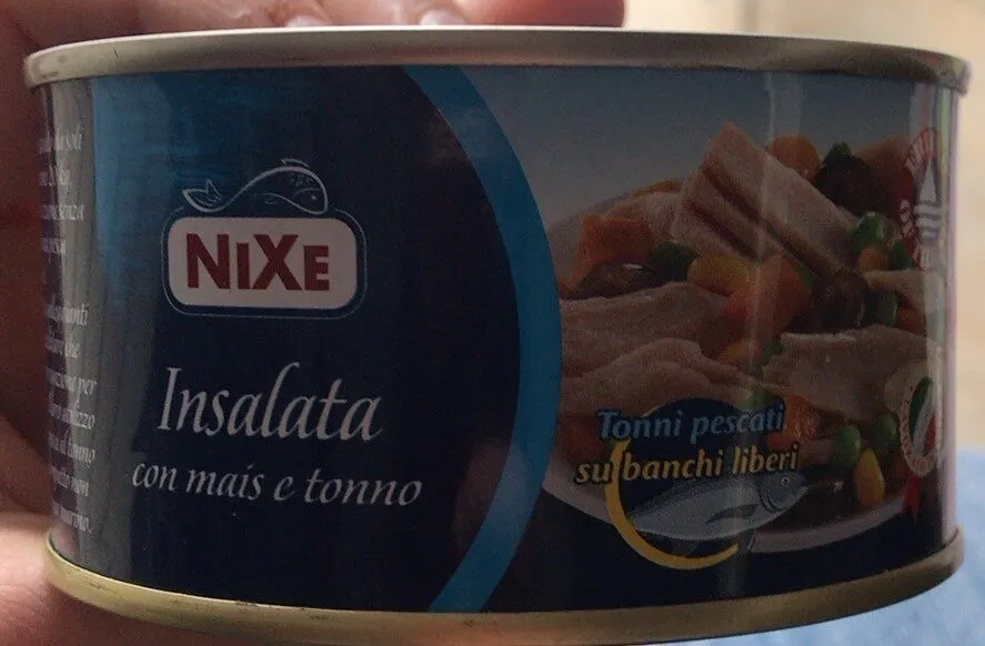 Insalata con mais e tonna